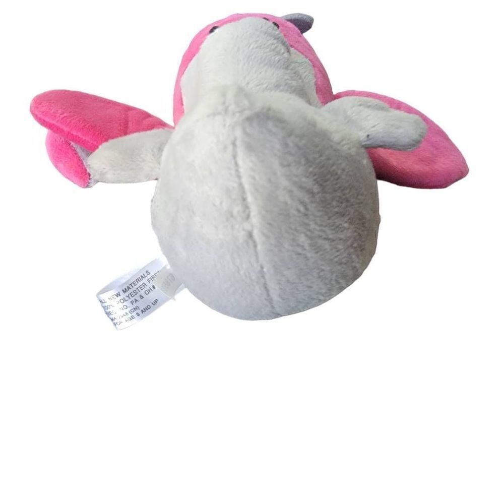 Disney Pixar Anco Plush Puff Airplane 7 Pink Helicopter 10" - Picture 2 of 6